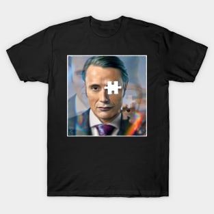 Hannibal Hallucination Prism Puzzle Piece T-Shirt
